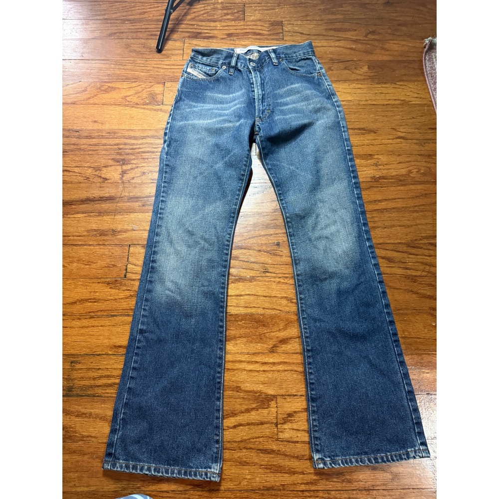 Diesel Industry Denim Division Blue Bootcut Jeans Made in Italy Size 27